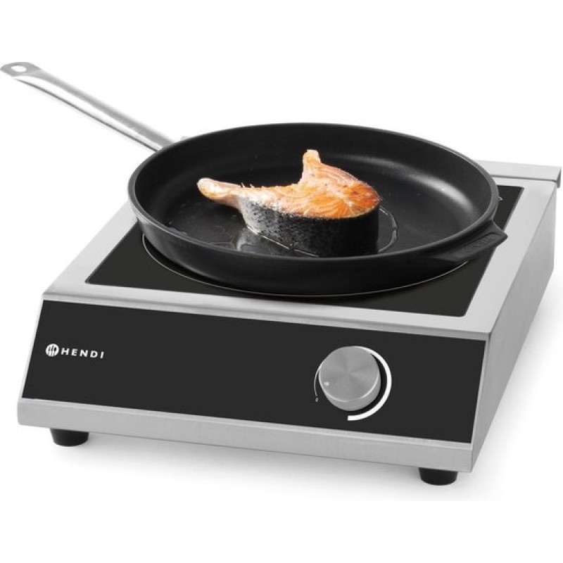 HENDI Inductiekookplaat - Profi Line - 3500W - roestvast staal - 329x435x106 mm