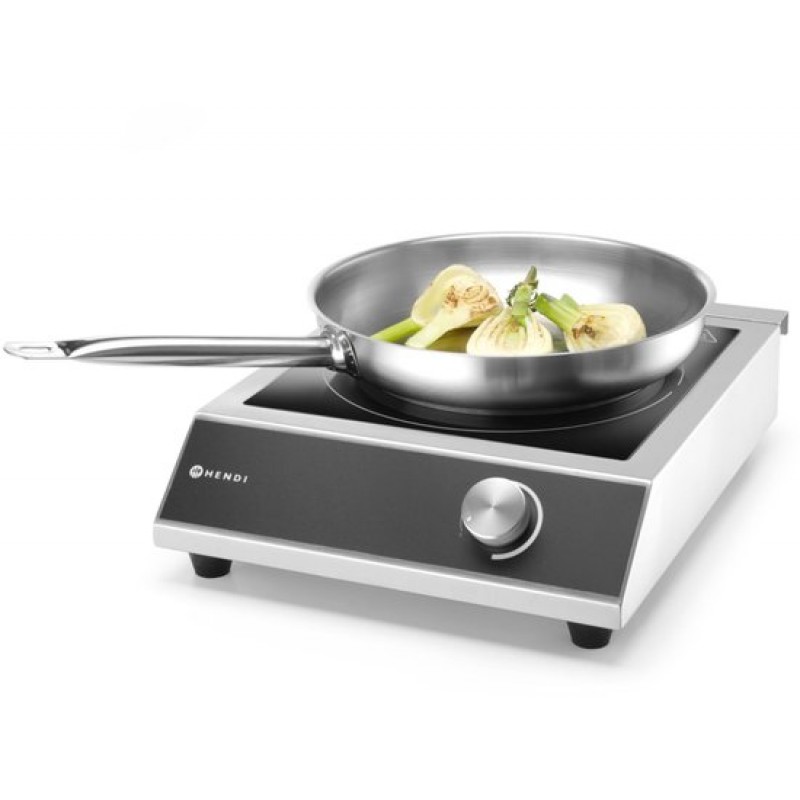 HENDI Inductiekookplaat - Profi Line - 3500W - roestvast staal - 329x435x106 mm