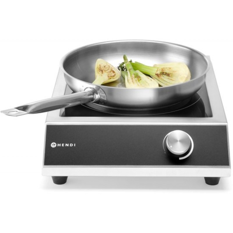 HENDI Inductiekookplaat - Profi Line - 3500W - roestvast staal - 329x435x106 mm