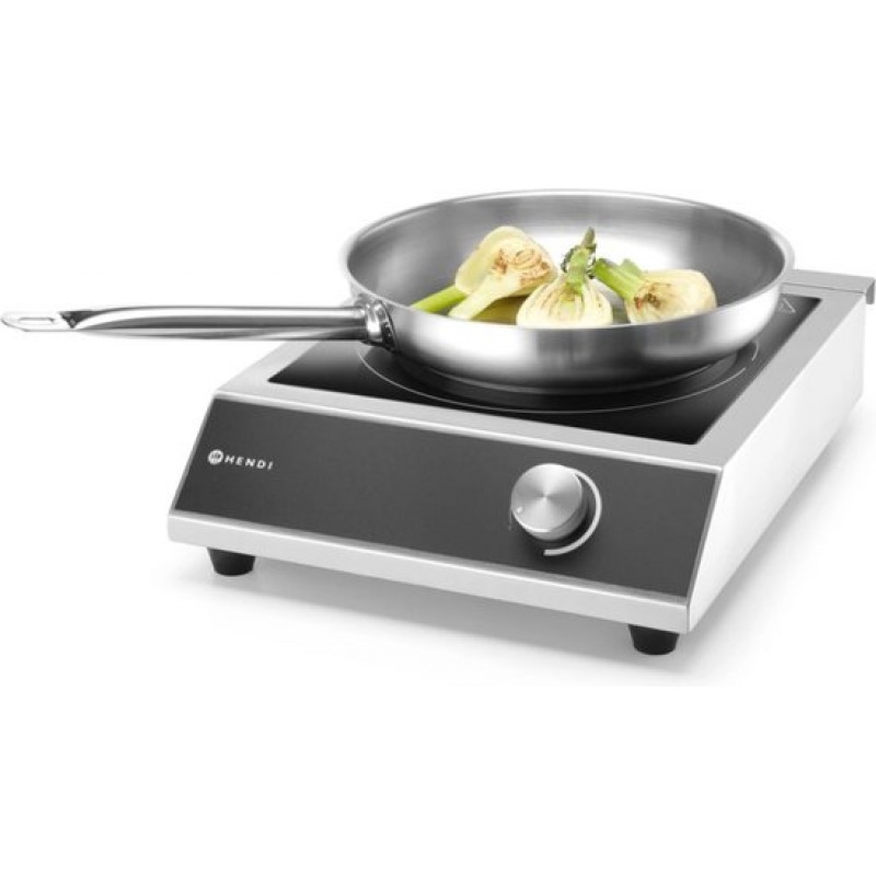 HENDI Inductiekookplaat - Profi Line - 3500W - roestvast staal - 329x435x106 mm