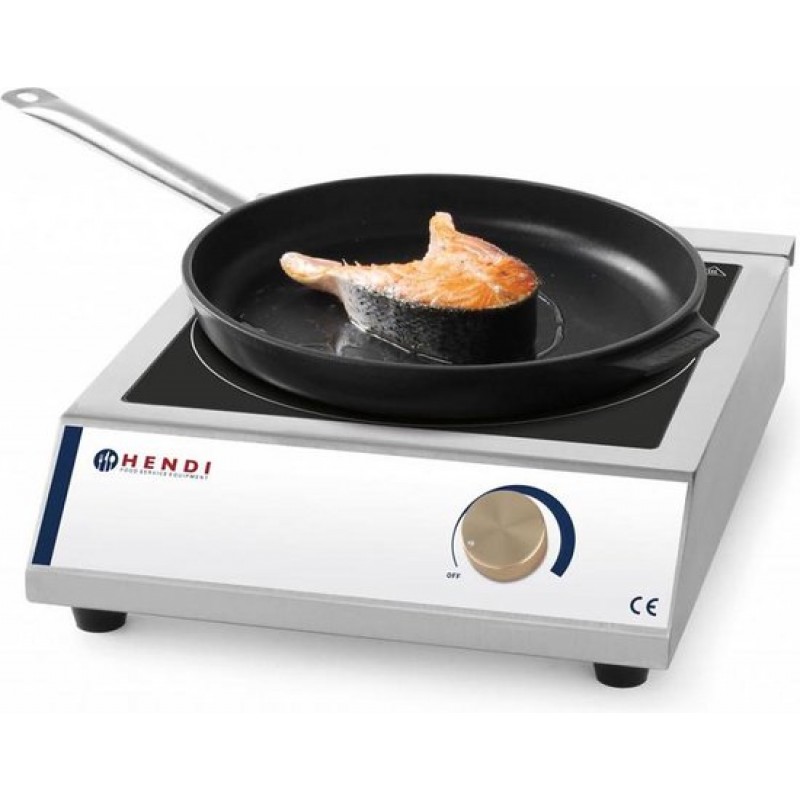 HENDI Inductiekookplaat - Profi Line - 3500W - roestvast staal - 329x435x106 mm
