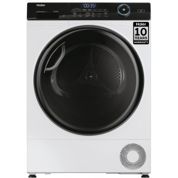 Haier HD80-A3959E-DF Wasdroger - 8kg - Warmtepomp Inverter - Geconnecteerd - 15 programma’s