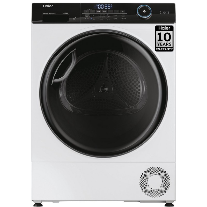 Haier HD80-A3959E-DF Wasdroger - 8kg - Warmtepomp Inverter - Geconnecteerd - 15 programma’s