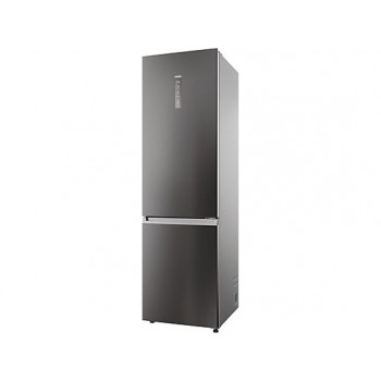 HAIER HDPW3620CNPD 2D 60 SERIE 3 Pro Koel-vriescombinatie (Energielabel C, 406 l, 205 cm hoog, Donker inox)