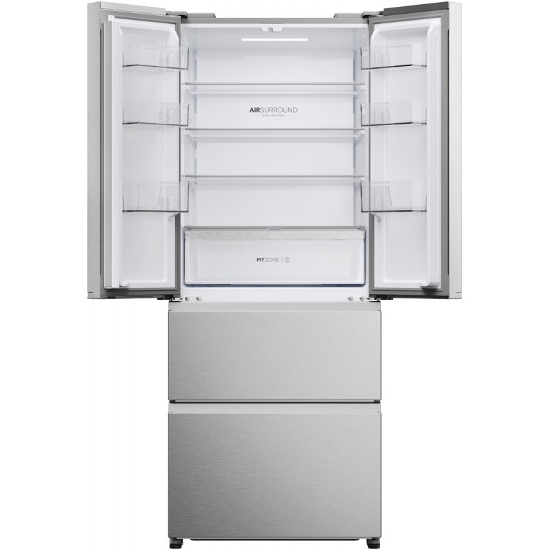 Haier HFR3718DNMM - Koel-vriescombinatie - 402L - Total No Frost - Direct Access lades - 99% Air Surround - Energieklasse D