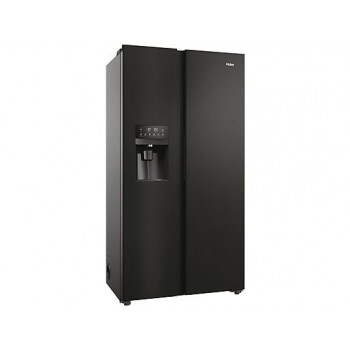 HAIER HSR5918DIPB SBS 90 SERIE 5 Side-by-Side (511 l, D, 1775 mm hoog, matzwart)