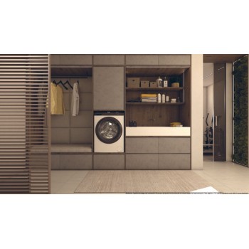 Haier HW70-B14929-DF - De stilste wasmachine op de markt - 7kg - A- Stoombehandeling - Antibacteriële Behandeling (ABT) - 15 programma’s