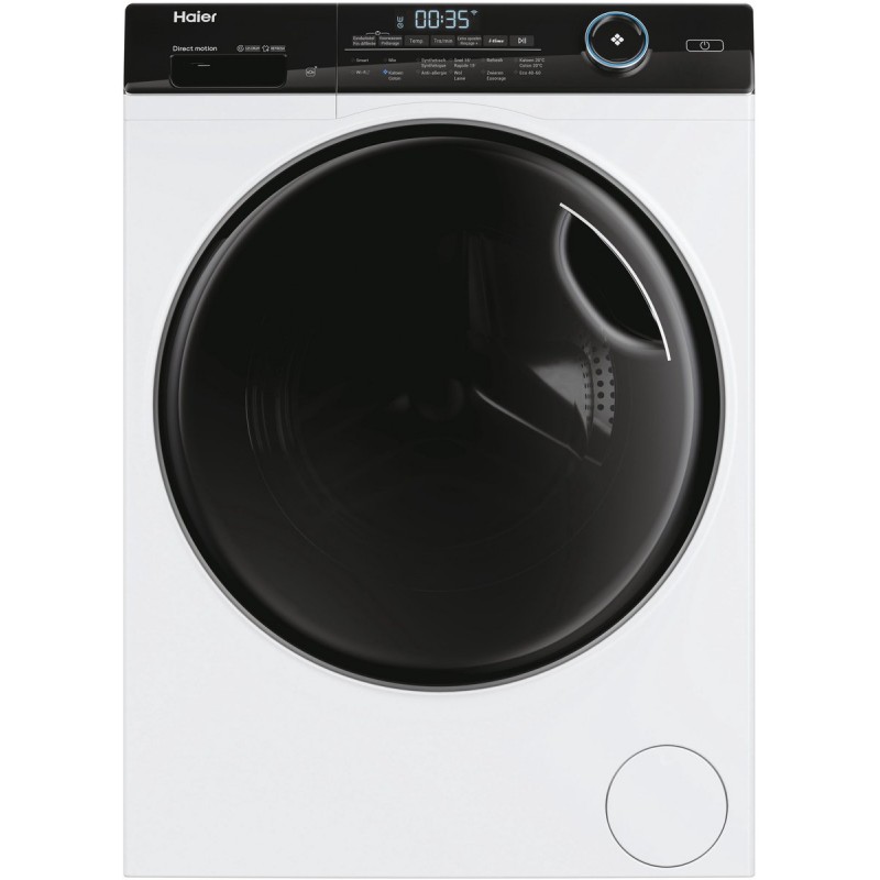 Haier HW80-B14959U1DF - De stilste wasmachine op de markt - 8kg - A-20% - Stoombehandeling & Refresh - Antibacteriële Behandeling (ABT) - 16 programma’s