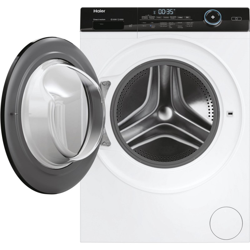 Haier HW80-B14959U1DF - De stilste wasmachine op de markt - 8kg - A-20% - Stoombehandeling & Refresh - Antibacteriële Behandeling (ABT) - 16 programma’s
