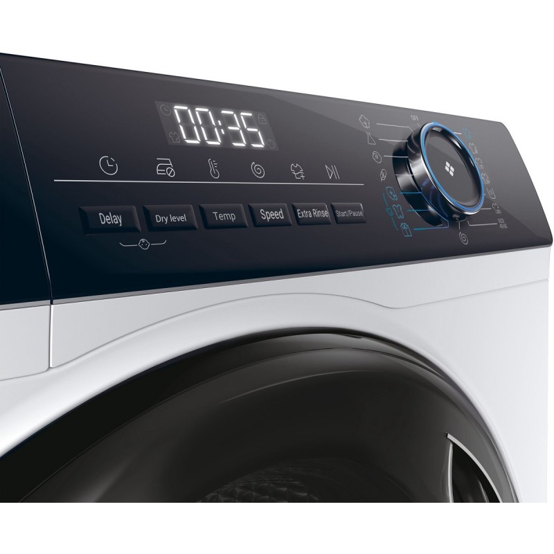 Haier HWD90-B14939-S - Was-droogcombinatie - 9+6kg - A/D - Extra stil (72 dB) - Zuinig - 15 programma’s