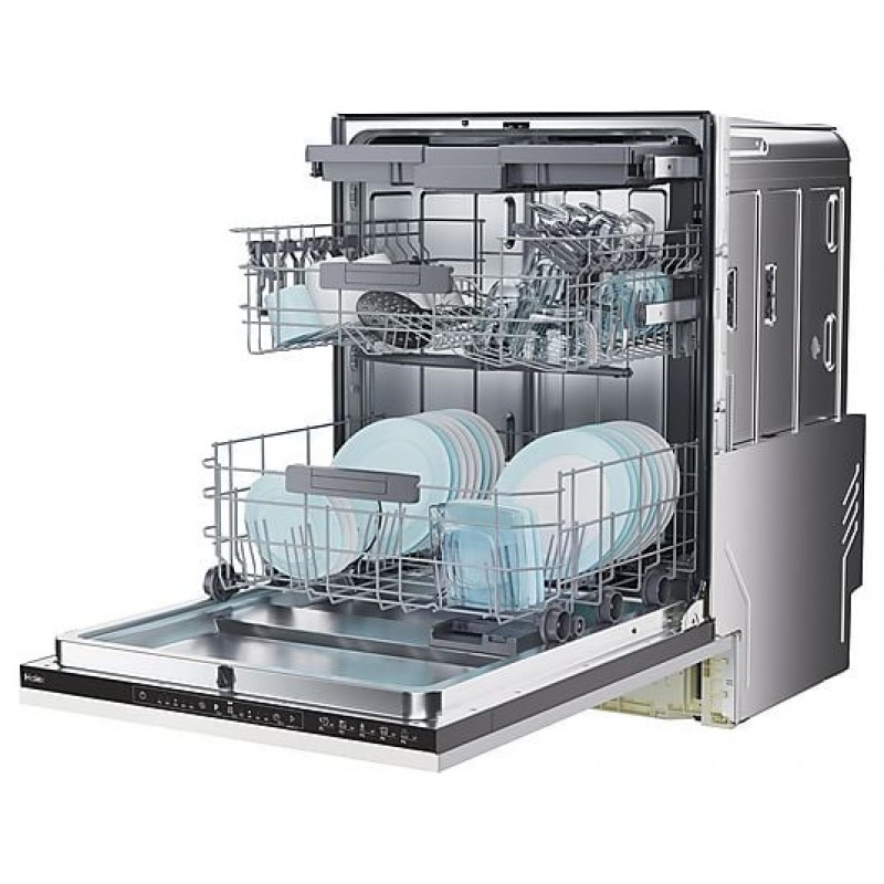 HAIER XI 4C4E1B-84 Washables Plus Serie 2 Vaatwasser (volledig geïntegreerd, 597 mm breed, 44 dB (A), C)