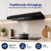 Heinner CH-MD190BK Onderbouw Afzuigkap 60 cm - 190 m³/u - 1x 38 W Motor - 2 Standen - 1x 1.5 W LED-Verlichting - Zwart