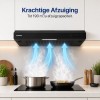 Heinner CH-MD190BK Onderbouw Afzuigkap 60 cm - 190 m³/u - 1x 38 W Motor - 2 Standen - 1x 1.5 W LED-Verlichting - Zwart