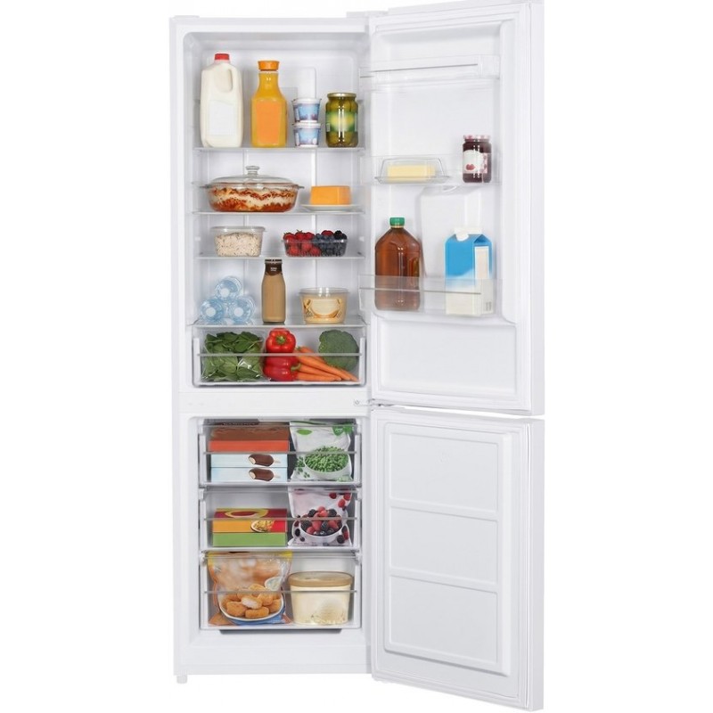 Heinner HCNF-HM291WDE++ Koel-vriescombinatie met Waterdispenser – 291 L – No Frost – Elektronische Temperatuurregeling – Wit