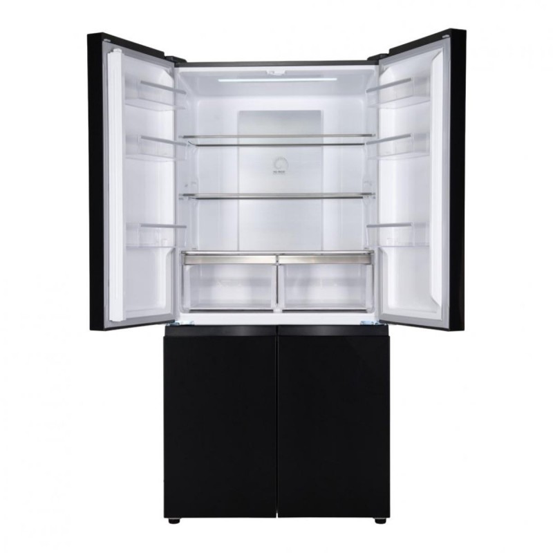 Heinner HSBS-HM600MDNFDXE++ Amerikaanse Multi-Deurs Koelkast – 600 L – Full No Frost – Touch Display – Inox Antraciet – InoxCool Technology