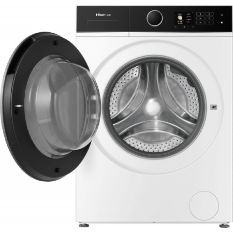 Hisense WD5I1045BWQ – Was-droogcombinatie – 10.5 Kg Wassen – 6 Kg Drogen – 1400 Tpm – Inverter – Autodose – Steam – Wifi