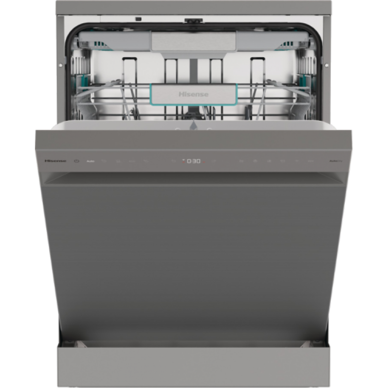 Hisense HS673A90XUK - Vrijstaande Vaatwasser - 60 cm - 16 Couverts - AutoDry - 40 dB - Energieklasse A