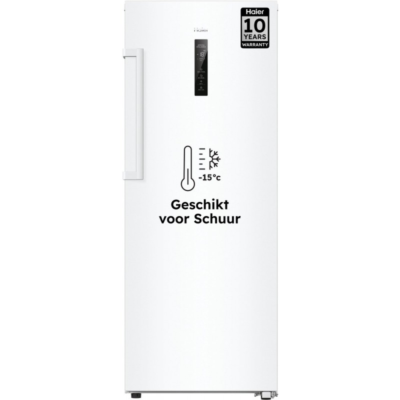 Haier H4F226WEH1 - Vrijstaande Diepvriezer - 226L - Geschikt voor schuur (tot -15°C ) - Total No Frost - Geconnecteerd - Energieklasse E - 2-in-1: Koel-vriescombinatie