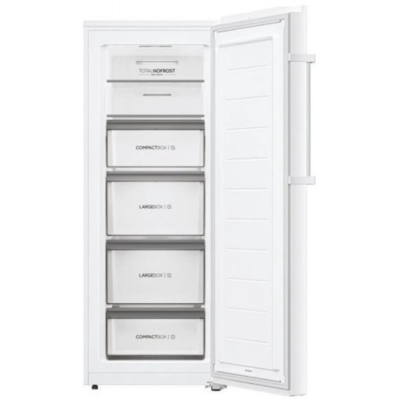Haier H4F226WEH1 - Vrijstaande Diepvriezer - 226L - Geschikt voor schuur (tot -15°C ) - Total No Frost - Geconnecteerd - Energieklasse E - 2-in-1: Koel-vriescombinatie