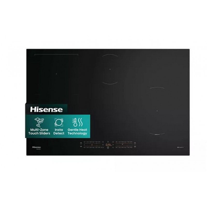 HISENSE Hi6 HI8432BSCWF 80 cm elektrische inductie smart kookplaat - zwart