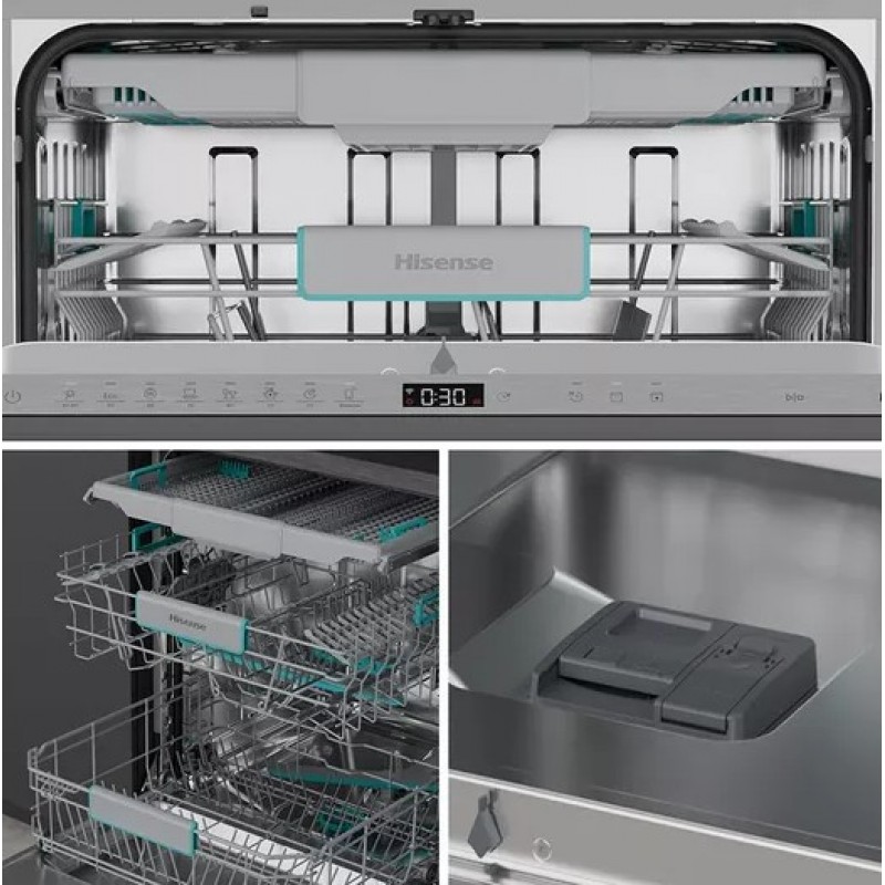 HISENSE HV673A60UK Volledig geïntegreerde vaatwasser met wifi