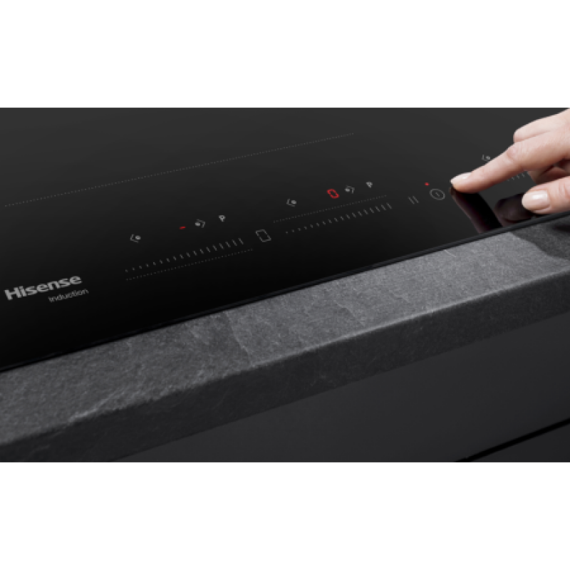 Hisense Hi6442bsce Inductie Kookplaat - 4 Kookzones - Easy Clean Surface - Timer - 60 Cm - Zwart