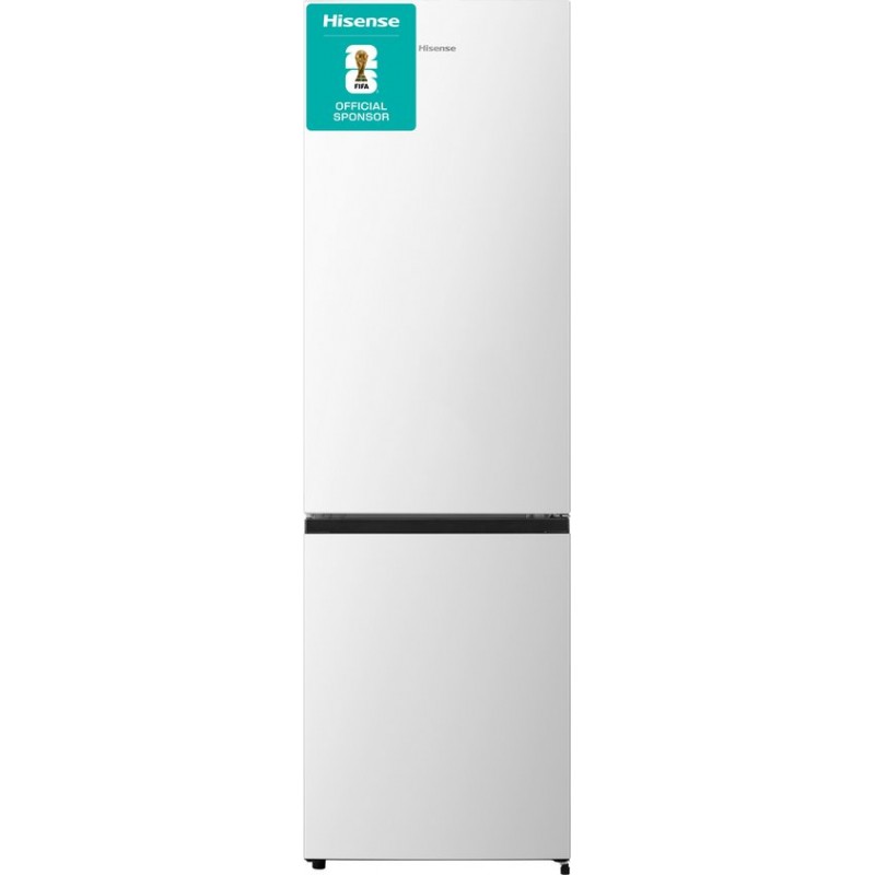 Hisense RB329N4AWE - Koel-vriescombinatie - Energielabel E - No-Frost - Wit - Multi Air Flow - Fast Freeze - 255 Liter