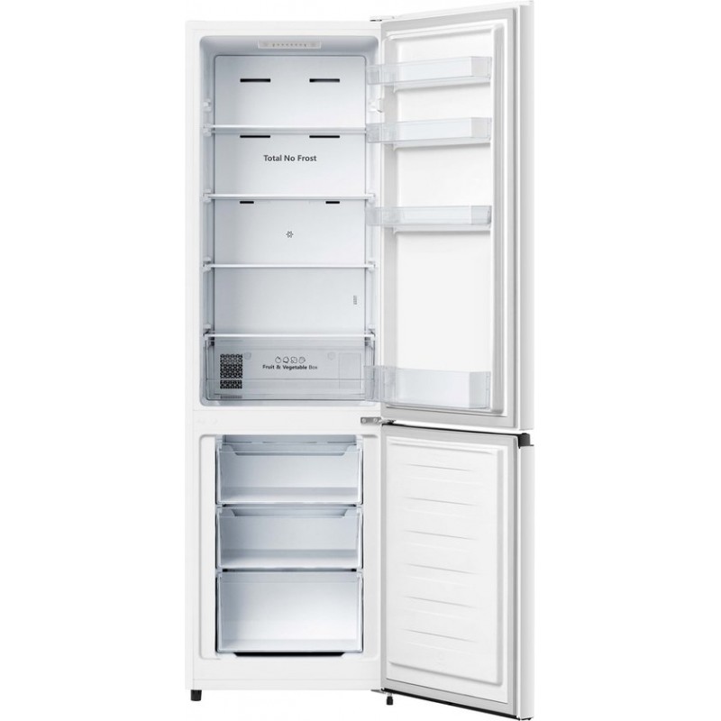 Hisense RB329N4AWE - Koel-vriescombinatie - Energielabel E - No-Frost - Wit - Multi Air Flow - Fast Freeze - 255 Liter