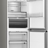 Hisense RB3K330SAIC - Vrijstaande koel-vriescombinatie - 185 cm hoog - 330 liter - Energielabel C - Geluidsniveau 35 dB - LED Display - SuperCool - FastFreeze - Deuralarm - Kinderslot - Interverter Compressor - ConnectLife