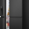 Hisense RS818N4IFD- Amerikaanse koelkast - Energielabel D - Vaste Wateraansluiting - Water- & ijsdispenser - Metal Cooling - No Frost - Multi-Air Flow - Fast Freeze - 35dB (A) - Inverter Compressor - 632 Liter
