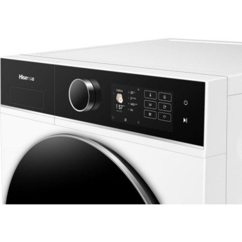 Hisense WD5I1245BWR - Was-droogcombinatie - 12 kg wassen - 8 kg drogen - 1400 tpm - Energieklasse D