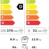 Hisense WD5I1245BWR - Was-droogcombinatie - 12 kg wassen - 8 kg drogen - 1400 tpm - Energieklasse D