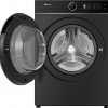 Hisense WF5I1045BBQ Wasmachine - Voorbelading - 10,5 kg - 1400 RPM - Zwart - A-klasse - ConnectLife - Quick Wash - Pure Jet - iFit - iPlay - Trommelverlichting