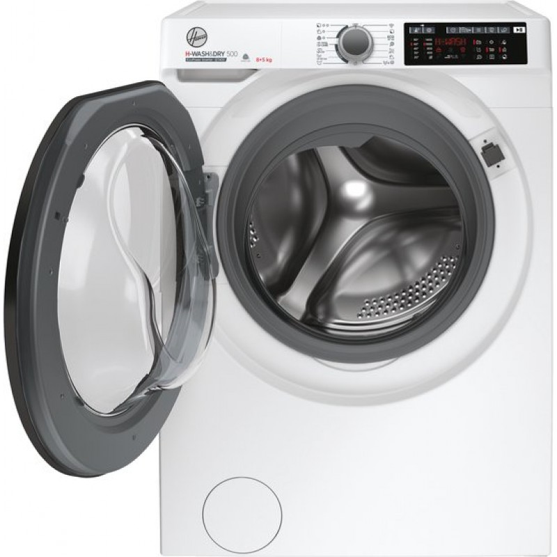 HooverHD 485AMBB/1-S - Was-droogcombinatie - 8+5kg - A/D - Extra stil (77 dB) - Perfect Care - 14 programma’s - Geconnecteerd - 10 jaar garantie op onderdelen