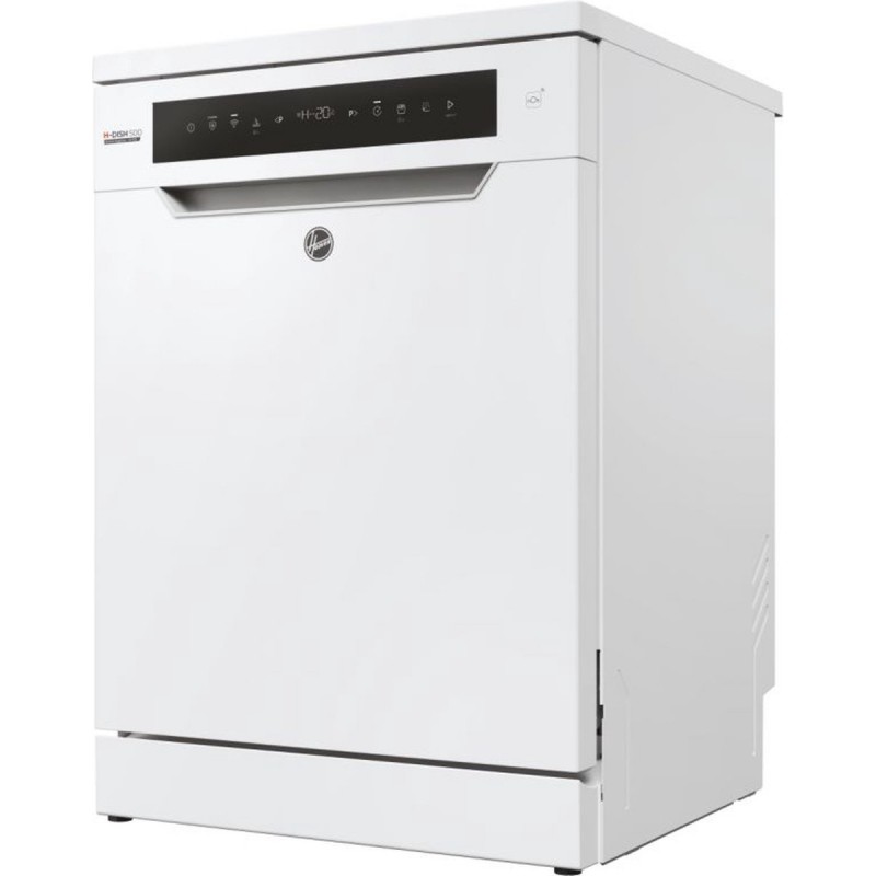 Hoover HF 6C4F0W - Vrijstaande Vaatwasser - 16 Couverts - Energieklass C - Speed-Drive Inverter - Auto open - 44 dB - Wifi
