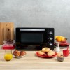 Inventum OV457B Vrijstaande oven - 45L - Hetelucht - Draaispit - 100-230°C - 5 ovenstanden - Zwart