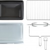 Inventum OV457B Vrijstaande oven - 45L - Hetelucht - Draaispit - 100-230°C - 5 ovenstanden - Zwart