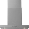 Inventum AKB6005RVS platte wandschouw afzuigkap 60 cm - Afzuigcapaciteit 630 m3/h - Geschikt voor open keuken - 3 standen - Ledspots - Luchtafvoer en recirculatie - RVS