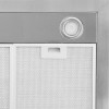 Inventum AKB6005RVS platte wandschouw afzuigkap 60 cm - Afzuigcapaciteit 630 m3/h - Geschikt voor open keuken - 3 standen - Ledspots - Luchtafvoer en recirculatie - RVS