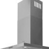 Inventum AKB6005RVS platte wandschouw afzuigkap 60 cm - Afzuigcapaciteit 630 m3/h - Geschikt voor open keuken - 3 standen - Ledspots - Luchtafvoer en recirculatie - RVS