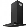 Inventum AKB6005ZWA platte wandschouw afzuigkap 60 cm - Afzuigcapaciteit 630 m3/h - Geschikt voor open keuken - 3 standen - Ledspots - Luchtafvoer en recirculatie - Zwart