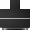 Inventum AKD9015GTZ schuine wandschouw afzuigkap 90 cm - Afzuigcapaciteit 660 m3/h - Geschikt voor open keuken - 4 standen - Timer - Display met tiptoetsen - Automatisch uitschakelen - Ledspots - Energielabel A++ - Luchtafvoer en recirculatie - Zwart