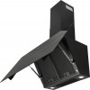 Inventum AKD9015GTZ schuine wandschouw afzuigkap 90 cm - Afzuigcapaciteit 660 m3/h - Geschikt voor open keuken - 4 standen - Timer - Display met tiptoetsen - Automatisch uitschakelen - Ledspots - Energielabel A++ - Luchtafvoer en recirculatie - Zwart