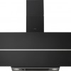 Inventum AKD9015GTZ schuine wandschouw afzuigkap 90 cm - Afzuigcapaciteit 660 m3/h - Geschikt voor open keuken - 4 standen - Timer - Display met tiptoetsen - Automatisch uitschakelen - Ledspots - Energielabel A++ - Luchtafvoer en recirculatie - Zwart