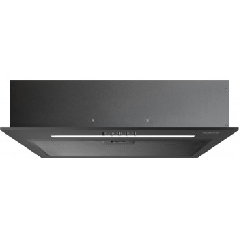 Inventum AKI6005ZWA inbouw afzuigkap 60 cm - Afzuigcapaciteit 325 m3/h - Geschikt voor grote keuken - 3 standen - Ledverlichting - Luchtafvoer en recirculatie - Zwart