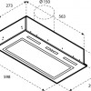 Inventum AKI6015RVS inbouw afzuigkap 60 cm - Afzuigcapaciteit 645 m3/h - Geschikt voor open keuken - 4 standen - Timer - Ledverlichting - Luchtafvoer en recirculatie - RVS
