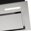 Inventum AKI6015RVS inbouw afzuigkap 60 cm - Afzuigcapaciteit 645 m3/h - Geschikt voor open keuken - 4 standen - Timer - Ledverlichting - Luchtafvoer en recirculatie - RVS