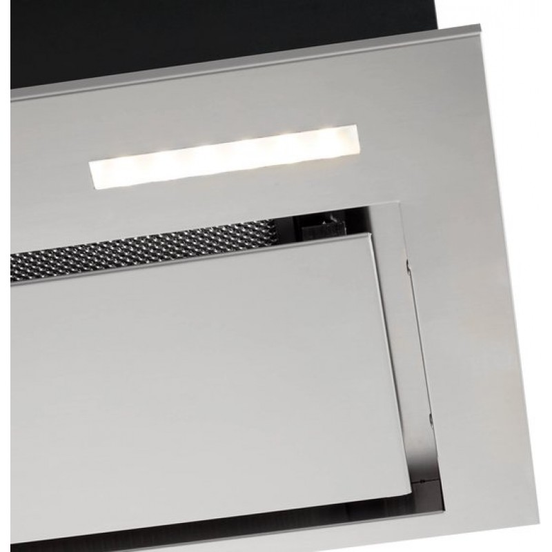 Inventum AKI6015RVS inbouw afzuigkap 60 cm - Afzuigcapaciteit 645 m3/h - Geschikt voor open keuken - 4 standen - Timer - Ledverlichting - Luchtafvoer en recirculatie - RVS