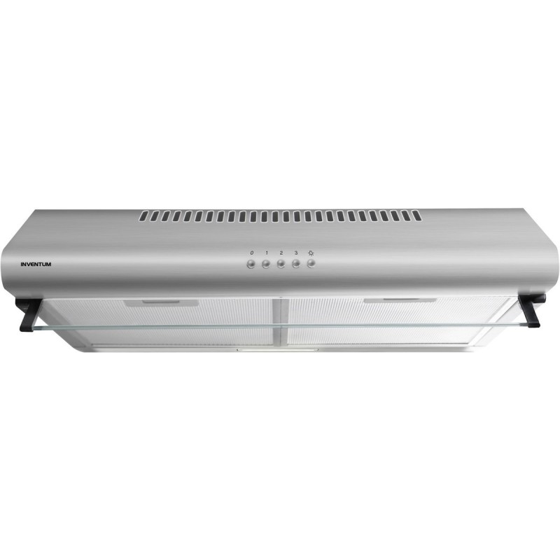 Inventum AKO6012RVS onderbouw afzuigkap 60 cm - Afzuigcapaciteit 326,4 m3/h - Geschikt voor grote keuken - 3 standen - Ledverlichting - Luchtafvoer en recirculatie - RVS