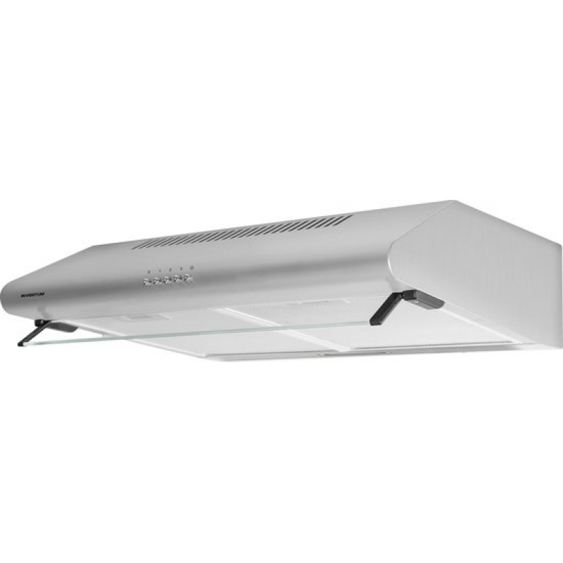 Inventum AKO6012RVS onderbouw afzuigkap 60 cm - Afzuigcapaciteit 326,4 m3/h - Geschikt voor grote keuken - 3 standen - Ledverlichting - Luchtafvoer en recirculatie - RVS